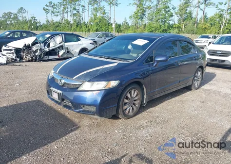 2009 Honda Civic Ex z USA, uszkodzony, nr VIN 1HGFA16889L026093